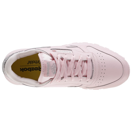 Reebok Classic Leather Metallic Junior (Luster Pink/Silver Metallic)