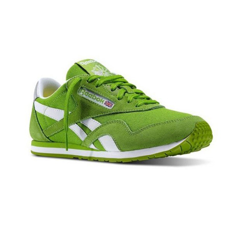 Reebok Classic Nylon Slim Pop (Verde/Blanco)