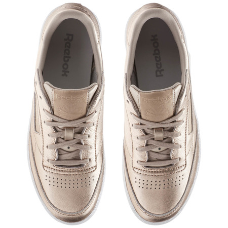 Reebok Club C 85 Leather W  "Metallic Pearl" (Pearl Met/Peach/White)