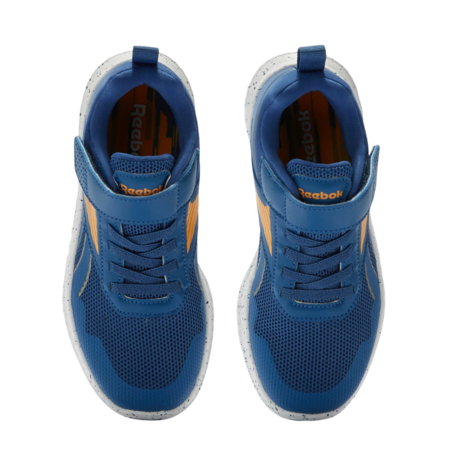 Reebok Kids´ Rush Runner 5 Elastic Lace & Top Strap "Twilight Blue"