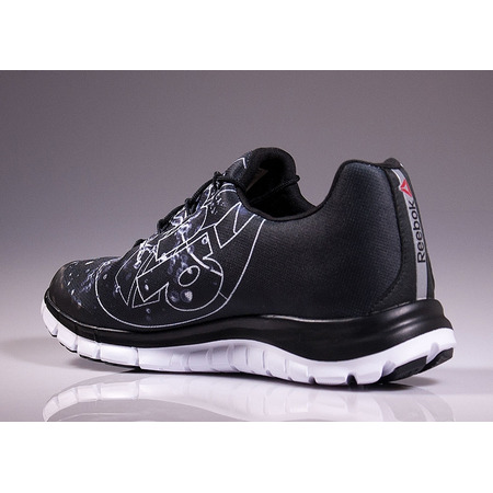Reebok "ZPump Fusion Splash" (negro/blanco/plata)