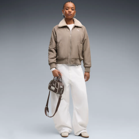 Chaqueta Puma Reversible Blouson High Loft Lining  "Mouse Gray"