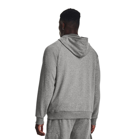 Sudadera Capucha UA Rival Fleece Logo "Grey"