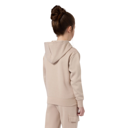 Sudadera Niña Champion Embroidery Logo "Beige"