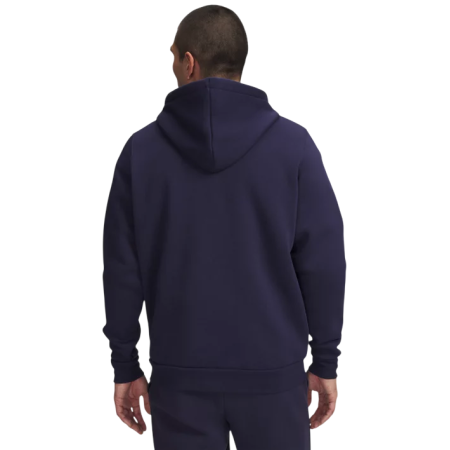 Sudadera con Capucha y Cremallera UA Icon Fleece "Midnight Navy"