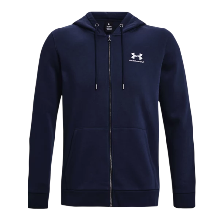 Sudadera con Capucha y Cremallera UA Icon Fleece "Midnight Navy"