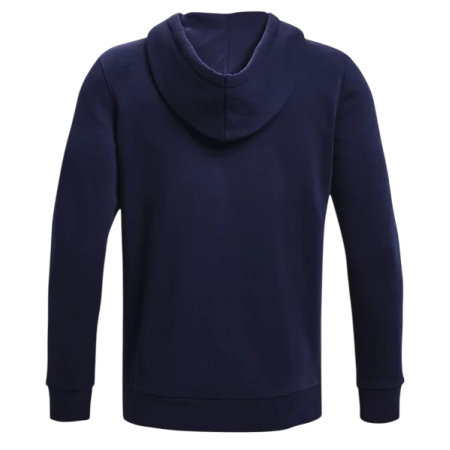 Sudadera con Capucha y Cremallera UA Icon Fleece "Midnight Navy"