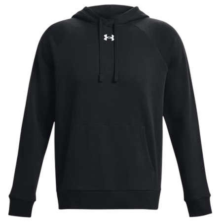 Sudadera con Capucha UA Men´s Rival Fleece "Black-White"