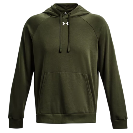 Sudadera con Capucha UA Men´s Rival Fleece "Marine OD Green-White"