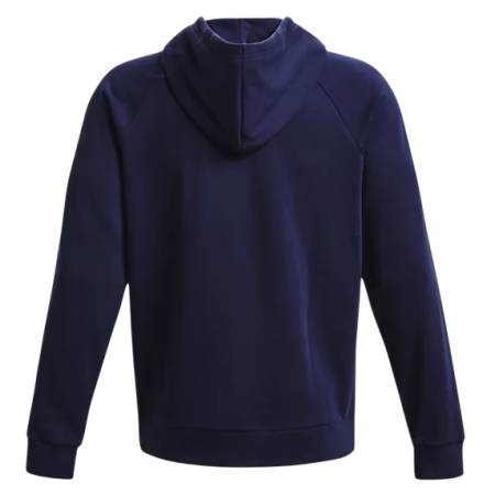 Sudadera con Capucha UA Men´s Rival Fleece "Midnight Navy-White"