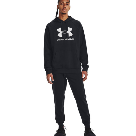 Sudadera UA Men's Rival Fleece Logo Hoodie "Black"