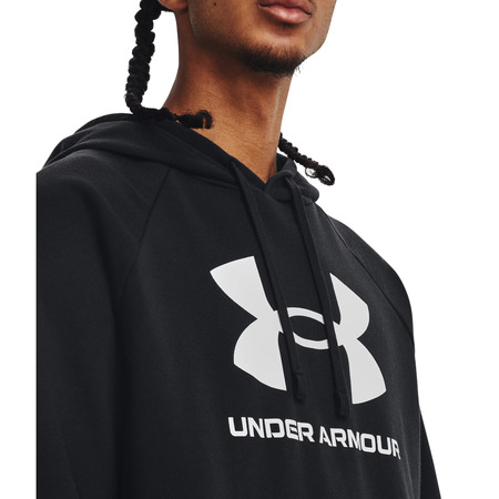 Sudadera UA Men's Rival Fleece Logo Hoodie "Black"