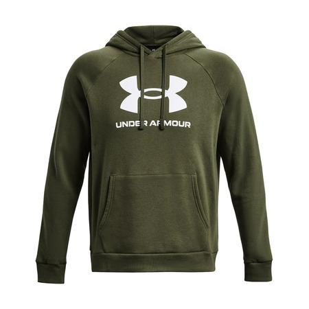 Sudadera UA Men's Rival Fleece Logo Hoodie "Marine OD Green"