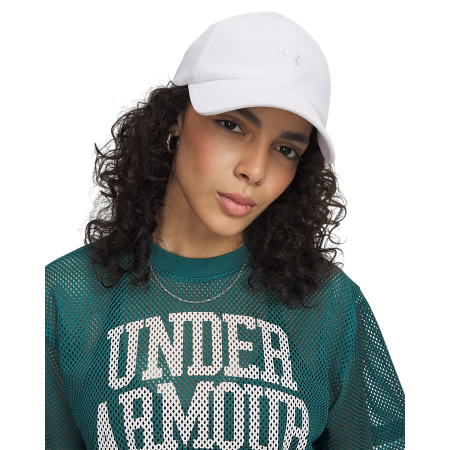 Gorra ajustable Under Aemour Blitzing Low Cap "White"