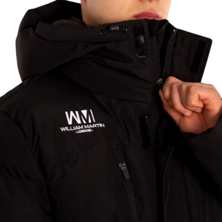 William Martin Long Jacket Manchester "Black"