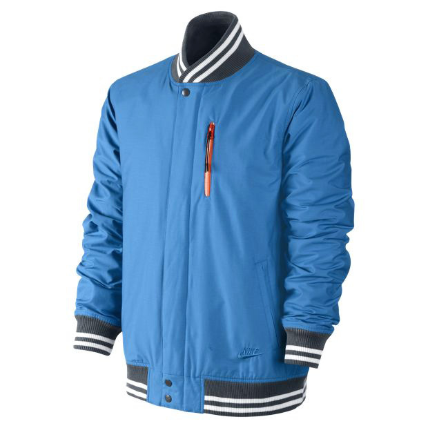 chaqueta nike azul