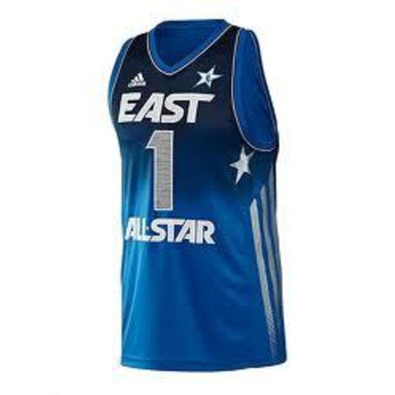 Adidas Camiseta Derrick Rose All Star Este (azul/plata)
