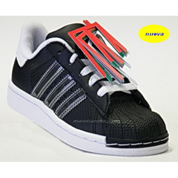 Adidas Superstar 2 Jr. IS Niño (negro/36-40)