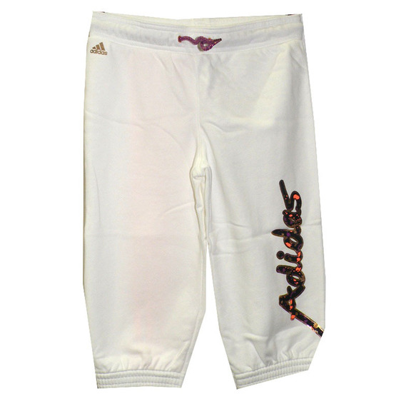 Adidas Pantalón Y Girls B 3/4 (blanco)
