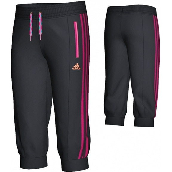 Adidas Pantalón 3/4 Y Girls Reinvented (negro/rosaintenso)