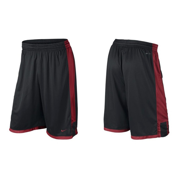 Short Nike Team Post Up (064/negro/rojo)