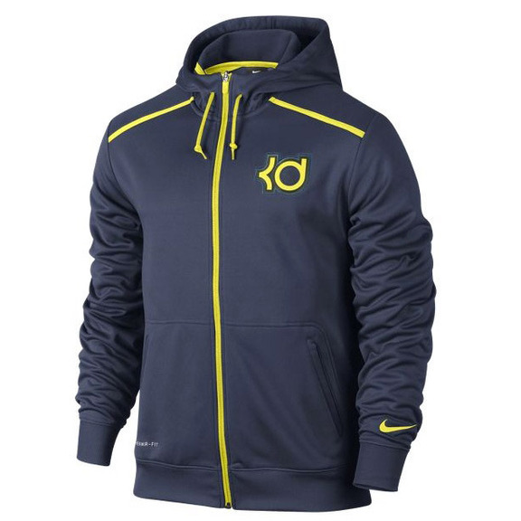 KD Sudadera Capucha Hero FZ Hoody (413/navy/amarillo)