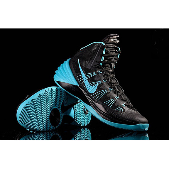 Nike Hyperdunk 2013 "Gamma Blue" (004/negro/azul celeste)