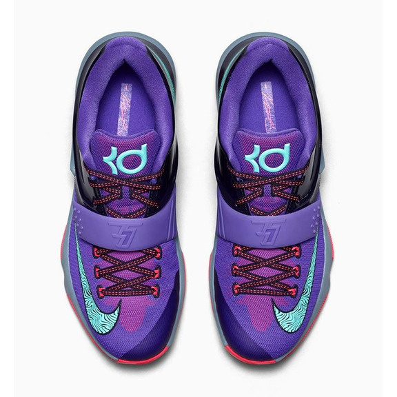 KD VII "Passion Purple" (535/court purple/esmeralda/negro/fuxia)