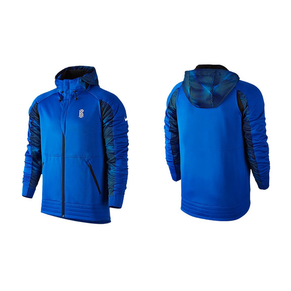 Kyrie Hyper Elite Full-Zip Men's Basketball Hoodie (480/azul/negro/blanco)