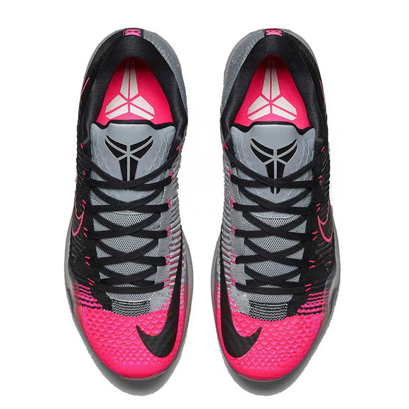 Kobe X Elite Low "Mambacurial" (010/Black/wolf grey/pink fish)