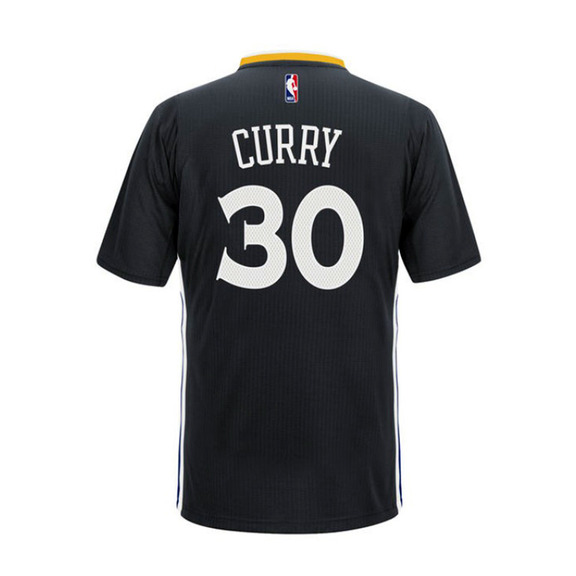 Camiseta Adidas NBA Swingman Stephen Stephen Curry #30# Warriors (negro/blanco)