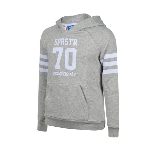 Adidas Originals Junior Sudadera Superstar College (gris/blanco)