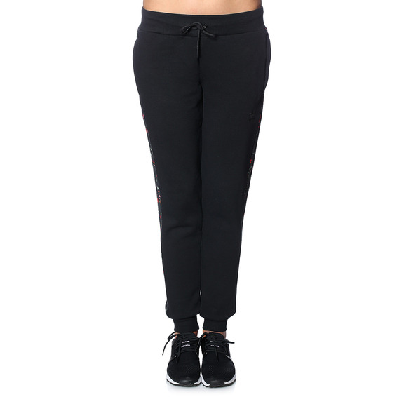Adidas Originals Mujer Pantalón Flock Fleece Flower (negro)