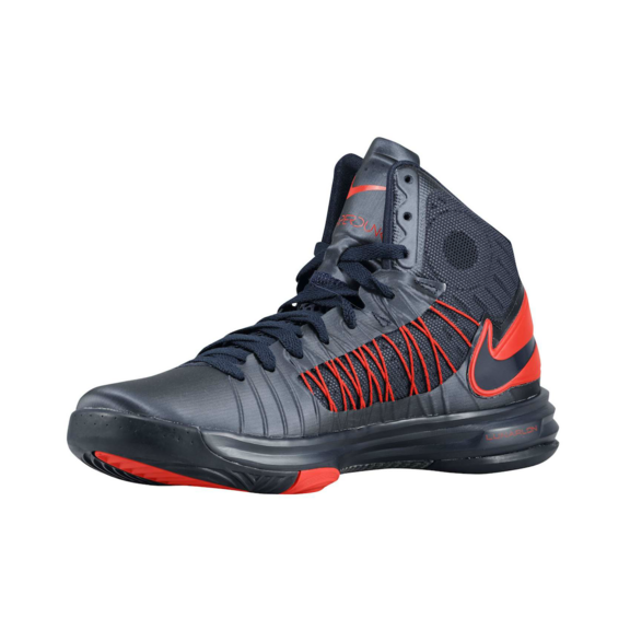 Nike Lunar Hyperdunk "Obsidian" (400/marino/rojo/obsidian)