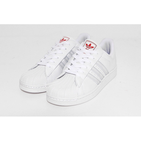 Adidas Superstar 2 IS K (32-35)(blanco/rojo/multicolor)