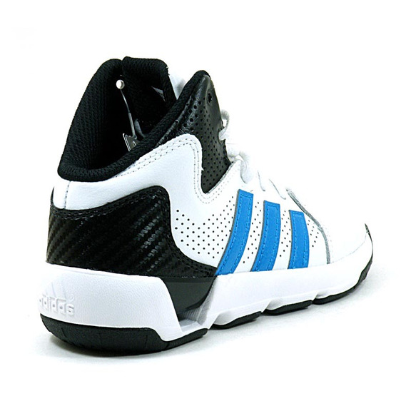 Adidas Daily Double 4 K  (36-40)(blanco/azul/negro)