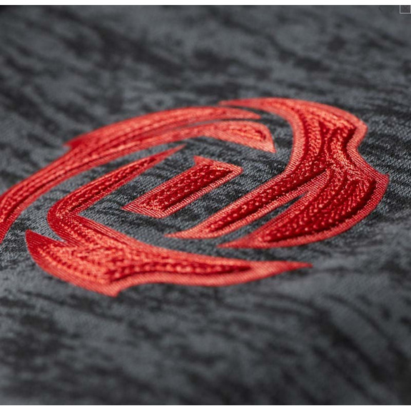 Adidas Sudadera D-Rose Chisel FZ (negro/gris/rojo)