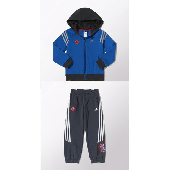 Adidas Chándal Capucha Niño Marvel Spider-Man FZ (azul/gris/rojo)
