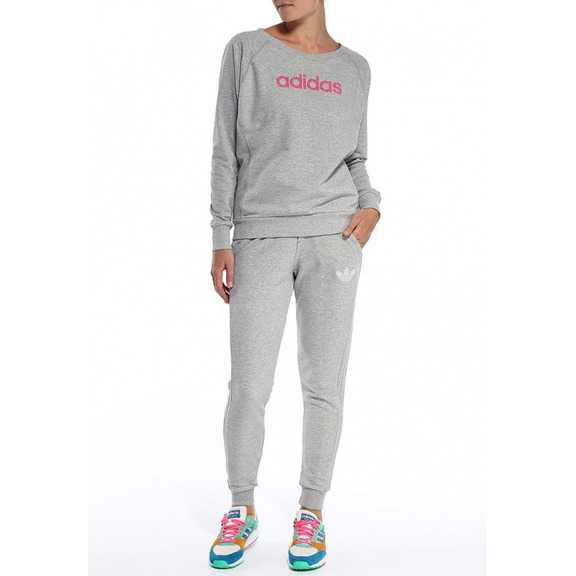 Adidas Originals Pantalón Mujer Slim Track Pant (gris)