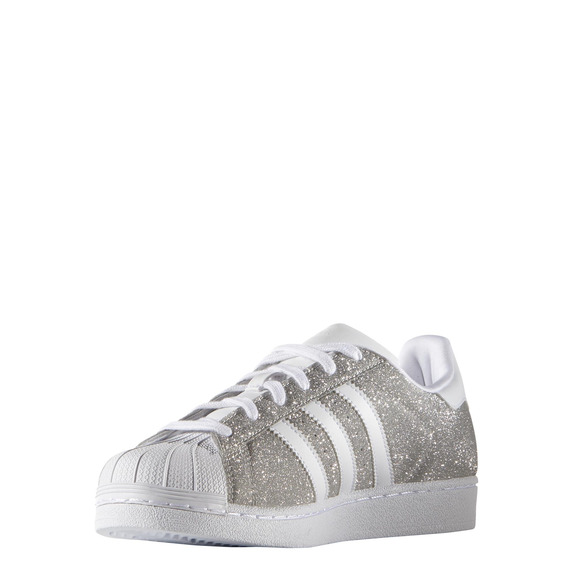 Adidas Originals Mujer Superstar "Silver Crystal" (plata purpurina)