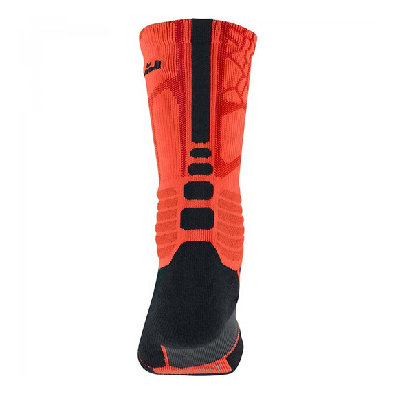 Calcetines Basket LeBron Hyperelite Crew (800/crimson/negro/gris)