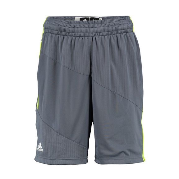 Adidas Short Real Madrid Baloncesto 2015-2016 (gris onix/amarillo solar)