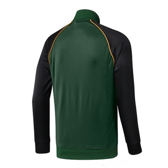 Adidas Chaqueta Superstar Track Top (verde oscuro/negro)