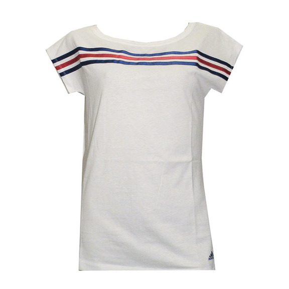 Adidas Camiseta Mujer SF Iconic 3S (blanco)