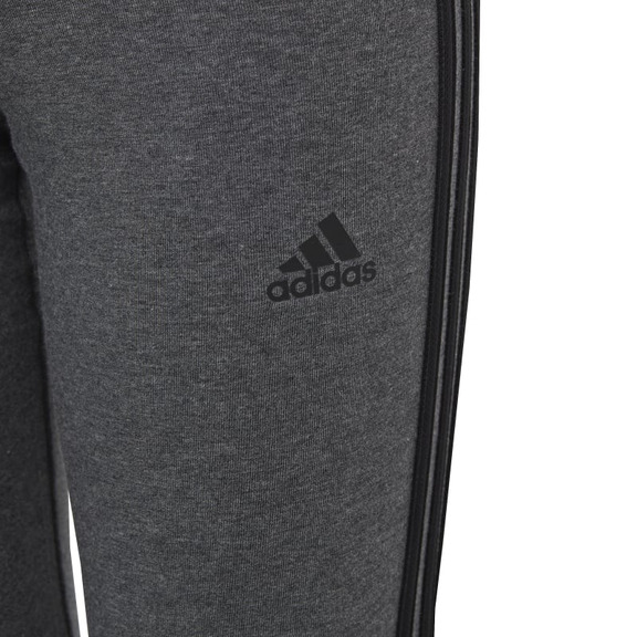 Adidas Girls Essentials 3-Stripes Cotton Leggings