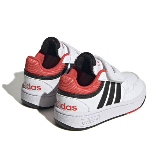 Adidas Infants Hoops 3.0 CF I "White-Bright Red"