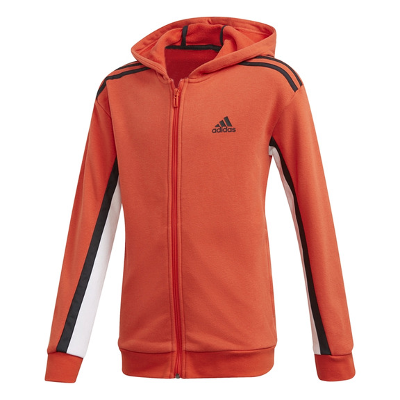 Adidas Junior Bold Full Zip Hoodie