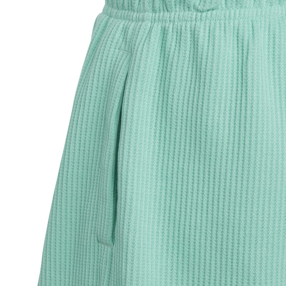 Adidas Junior Lounge Waffle Knit Loose Shorts