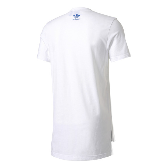 Adidas Originals Herringbone Block Tee (white/blue)