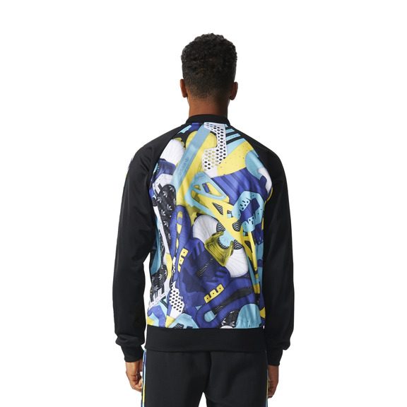 Adidas Originals Shoe Montage AOP Track Top (multicolor/black)